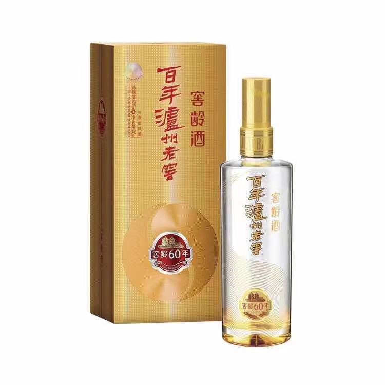 重庆泸州老窖窖龄60年浓香型白酒52度