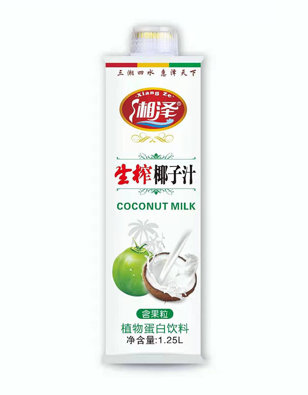 湘泽生榨椰子汁1.25L