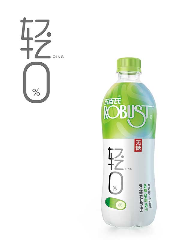 乐百氏轻0气泡水青瓜味480ml