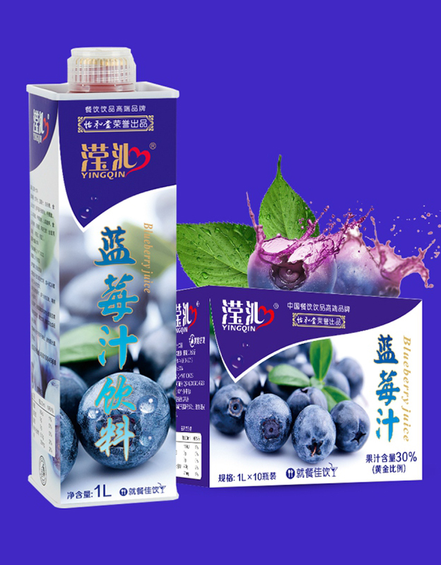 蓝莓汁饮料1L