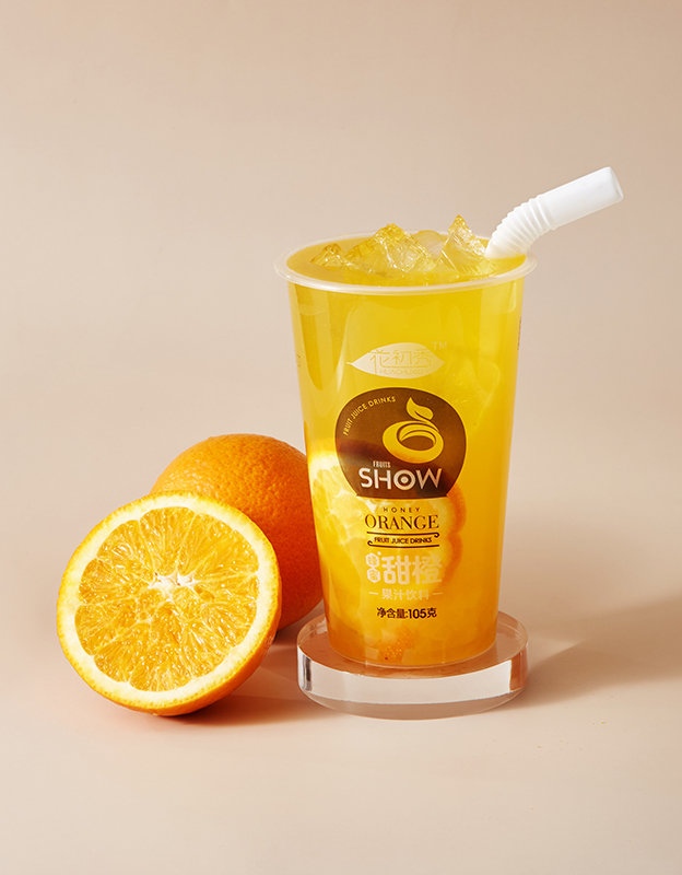 花初秀蜂蜜甜橙果汁饮料 