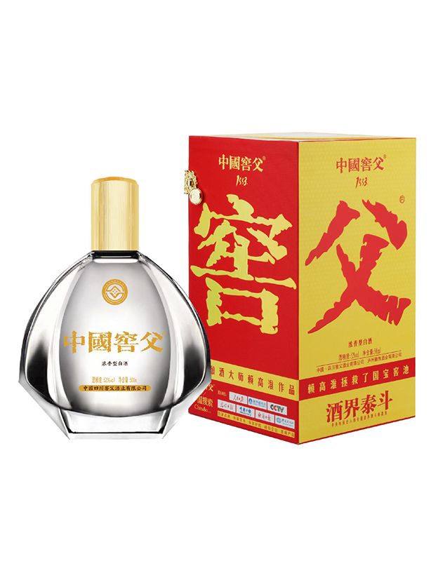 中国窖父浓香型白酒52%vol