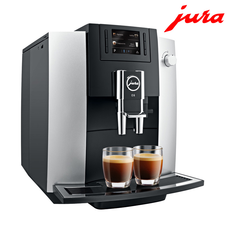 中文显示瑞士原装jura/优瑞 e6 进口全自动咖啡机家用现磨新品