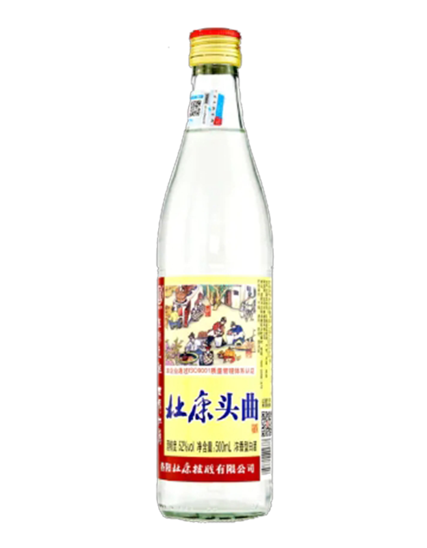 杜康御藏头曲透明瓶