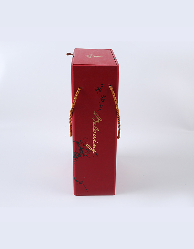 烫金银工艺酒盒定 制白酒纸盒红酒礼品盒凹凸印刷酒类包装盒厂家