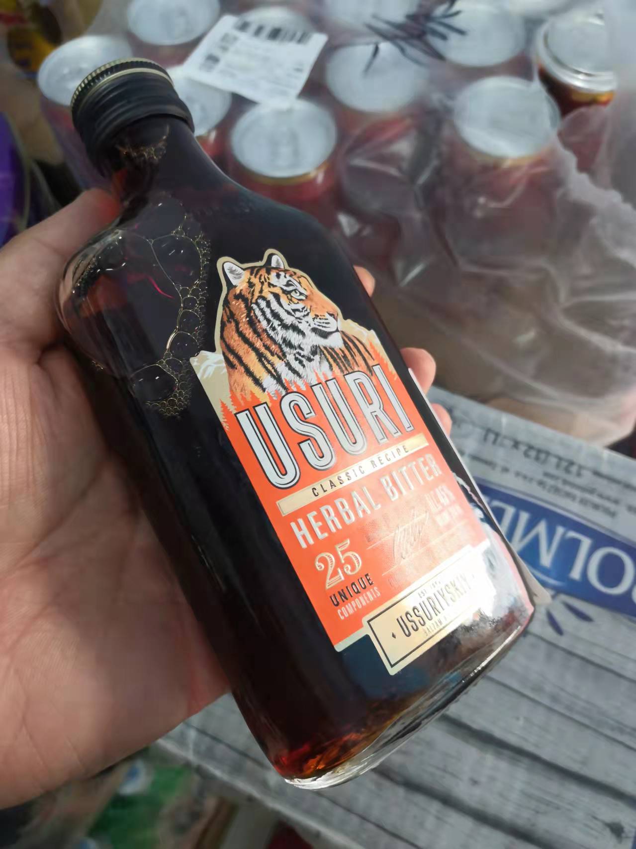 俄罗斯虎头酒虎牌酒