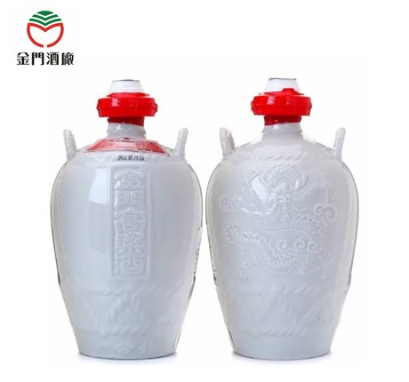 58度1000ml金门高粱酒小白龙白瓷瓶清香型价格