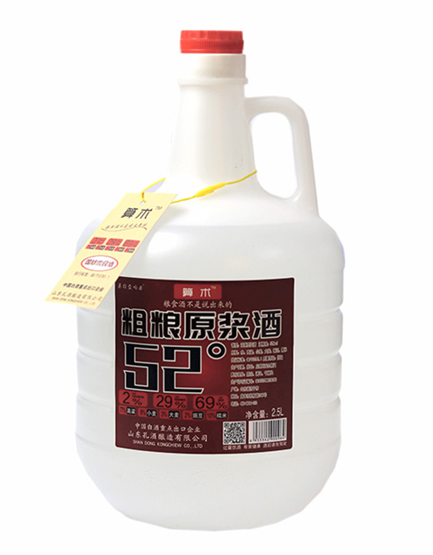 算术·粗粮原浆酒（桶装）52度2.5L