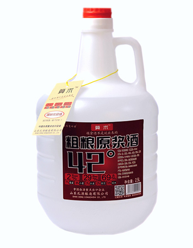 算术·粗粮原浆酒（桶装）42度2.5L