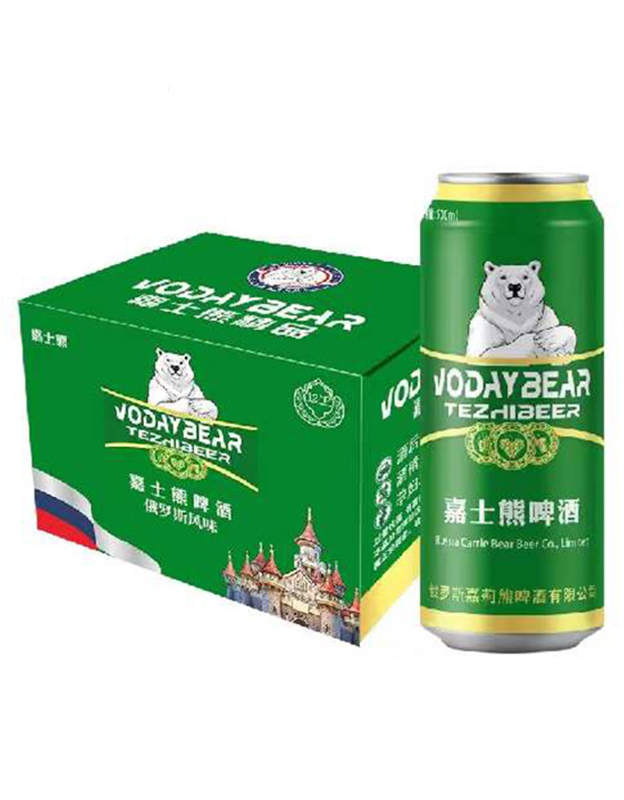 嘉士熊精品啤酒【6度 500ml】