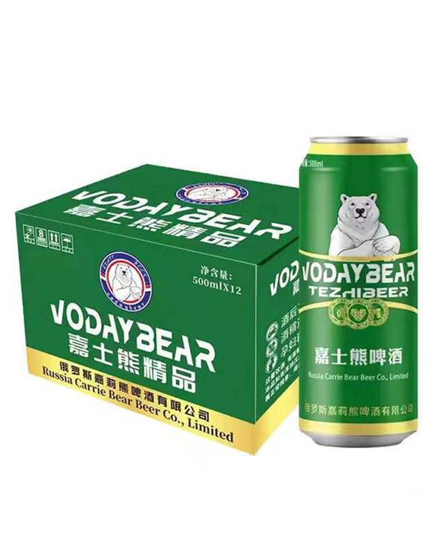 嘉士熊精品啤酒【6° 500ml】