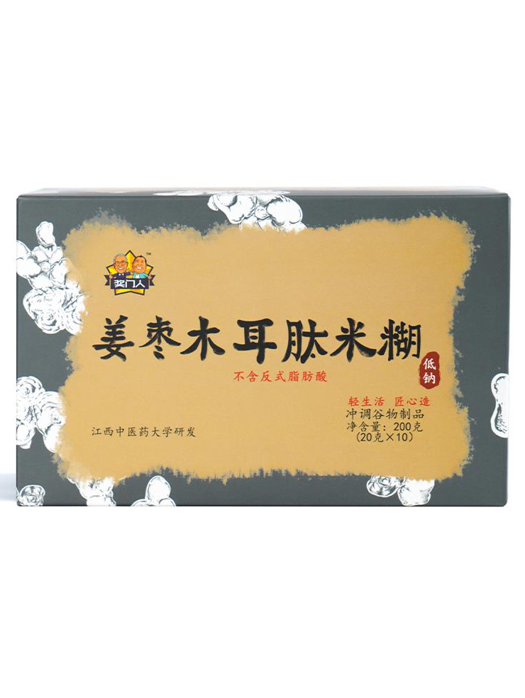 姜枣木耳肽米糊200g