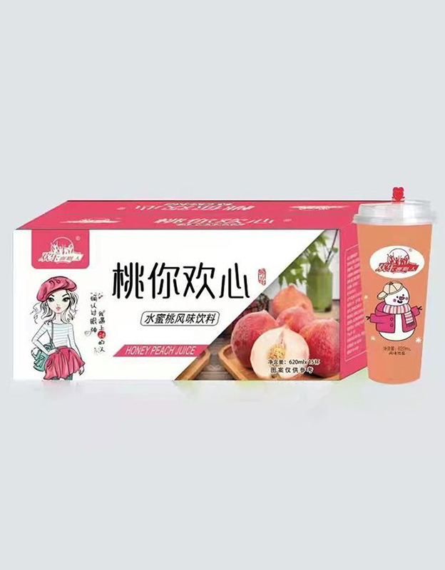 欢乐喜剧人桃你欢心水蜜桃风味饮料