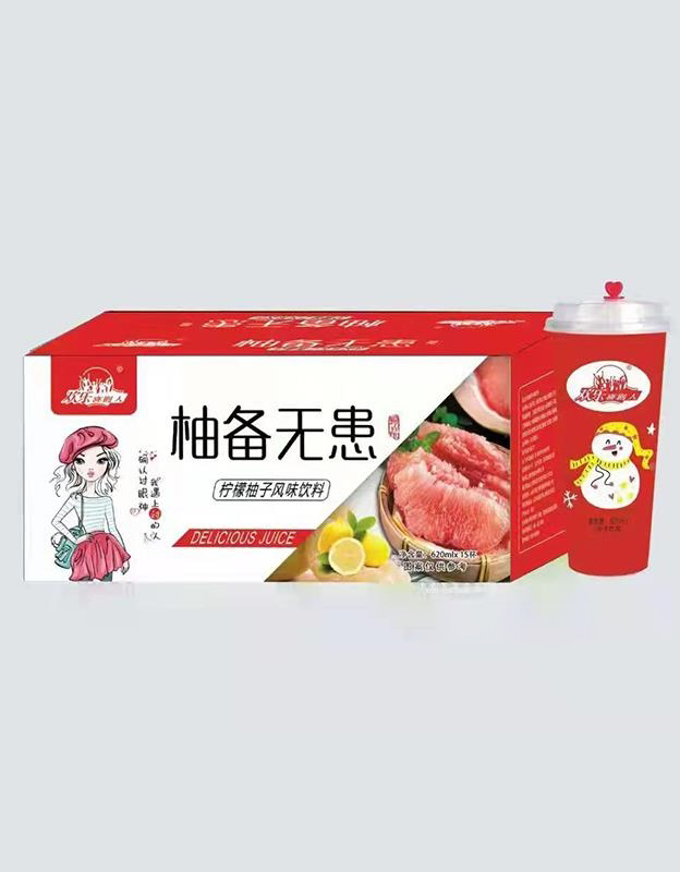 欢乐喜剧人柚备无患柠檬柚子风味饮料