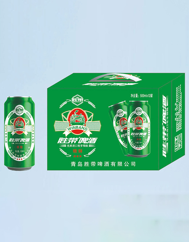 胜带啤酒精制【10°500ml×12罐】