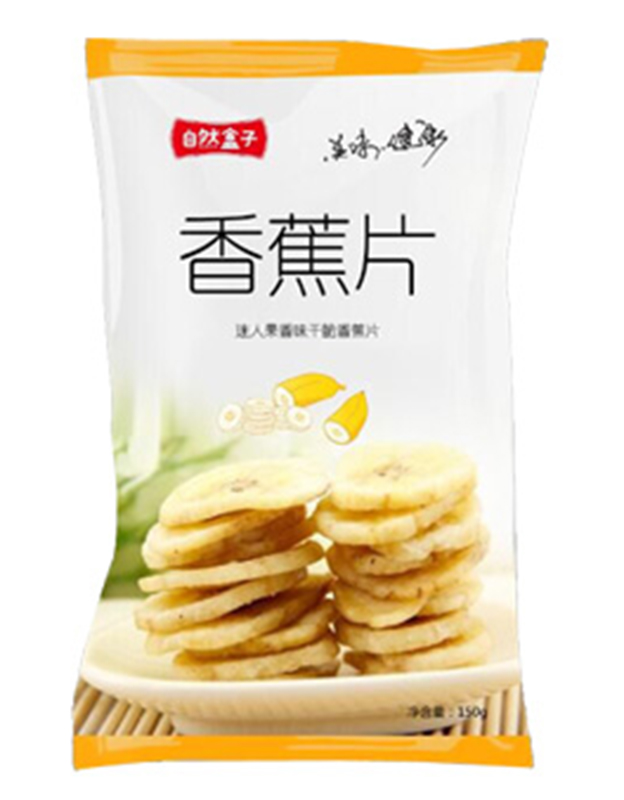 自然盒子香蕉片