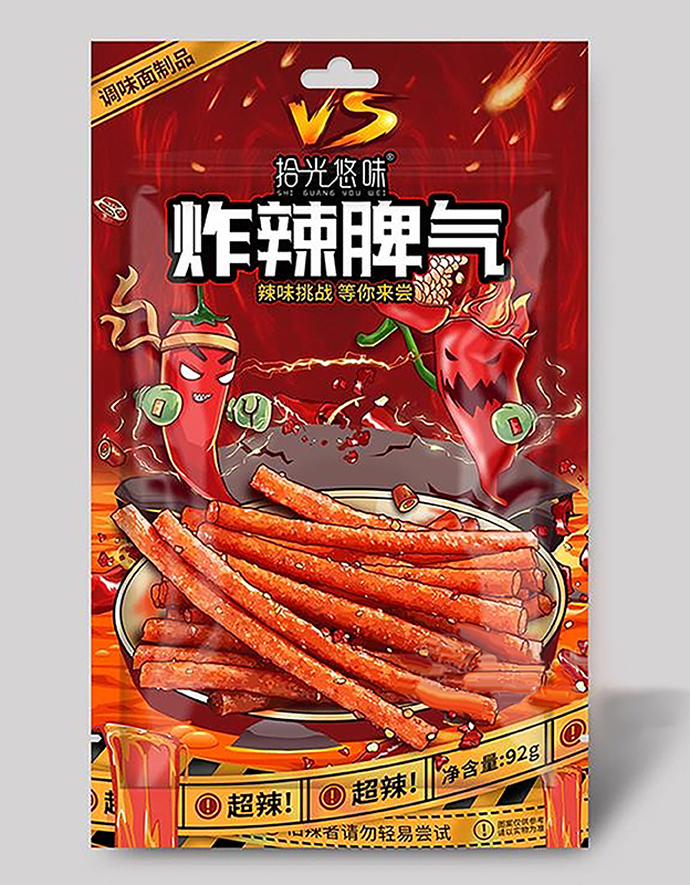 拾光悠味炸辣脾气辣条