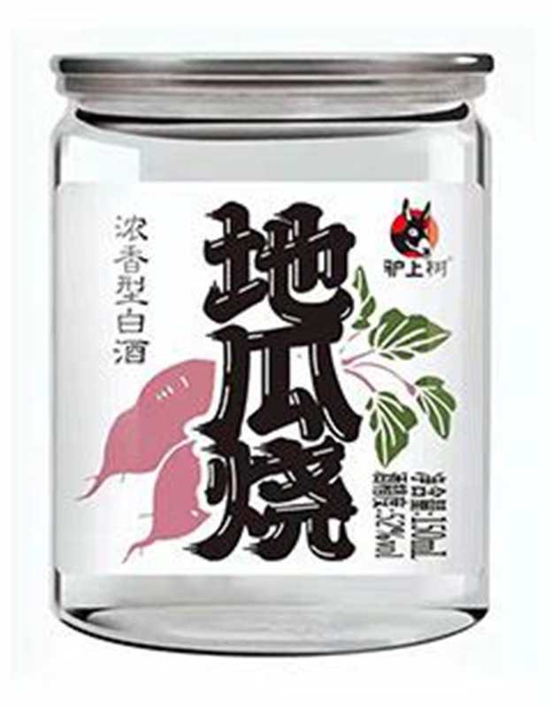 驴上树地瓜烧酒52度150ml