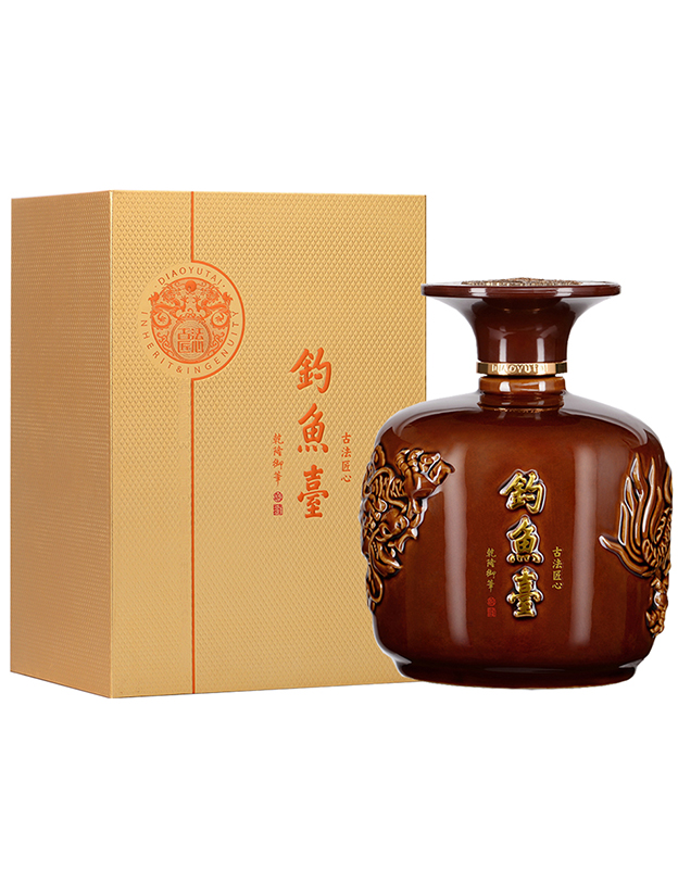 钓鱼台酒·古法匠心龙坛53度500ml