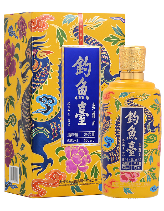 钓鱼台酒·典雅A1-53度500ml