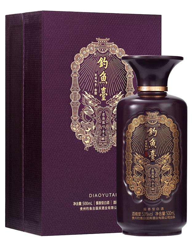 钓鱼台酒·古法匠心手工酿53度500ml