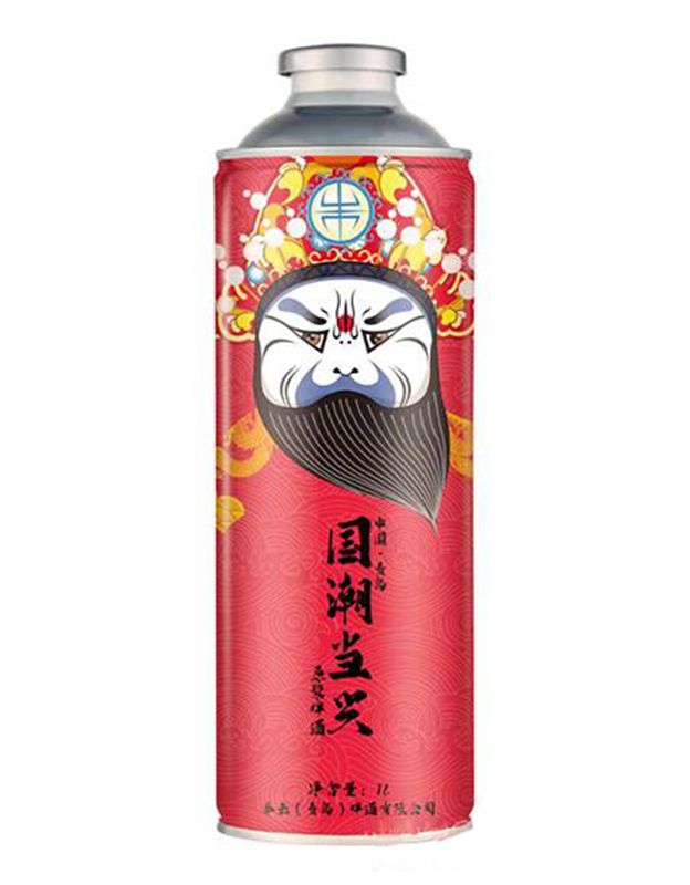 国潮当道原浆啤酒1L（红）