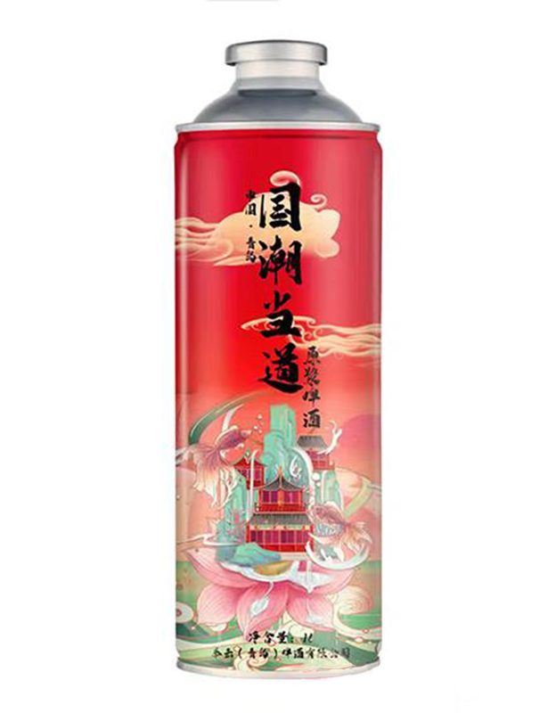 国潮当道原浆啤酒1L