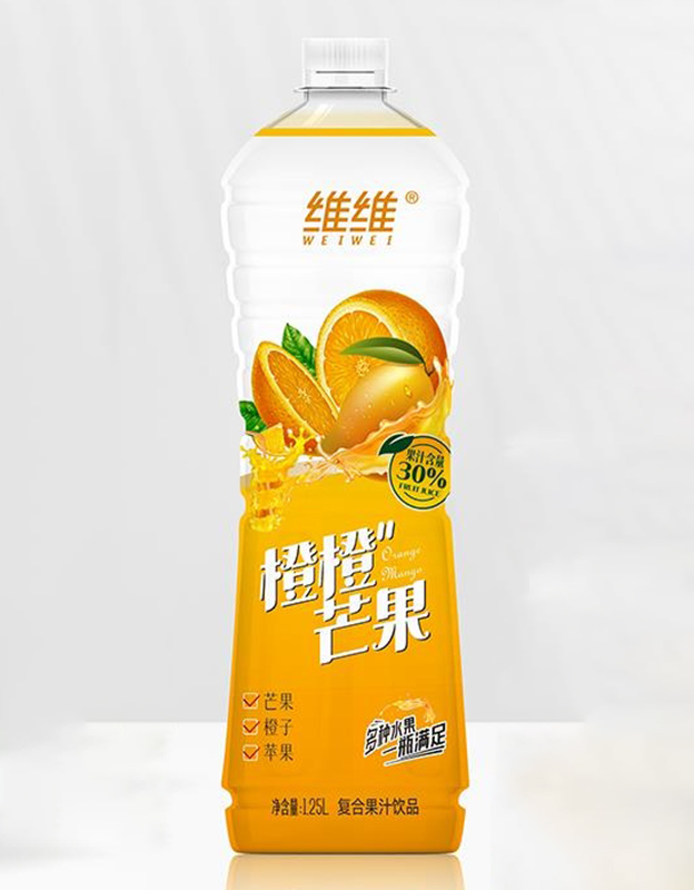 维维橙橙芒果复合果汁饮品
