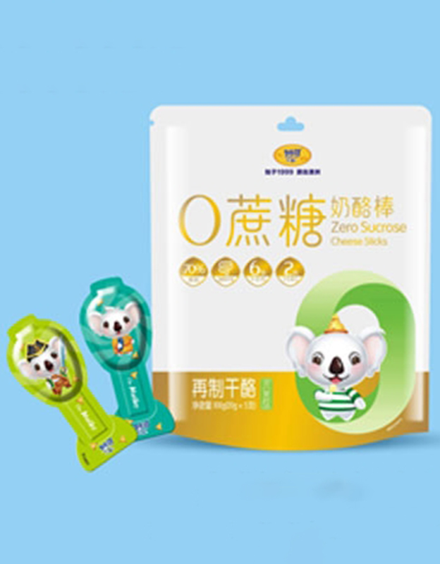 妙可0蔗糖奶酪棒混合果蔬味
