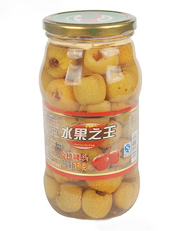 水果之王山楂罐头