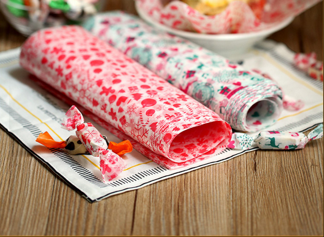 全长纤糖果自动包装扭结原纸牛轧糖冰棍手工高速折叠糖果包装